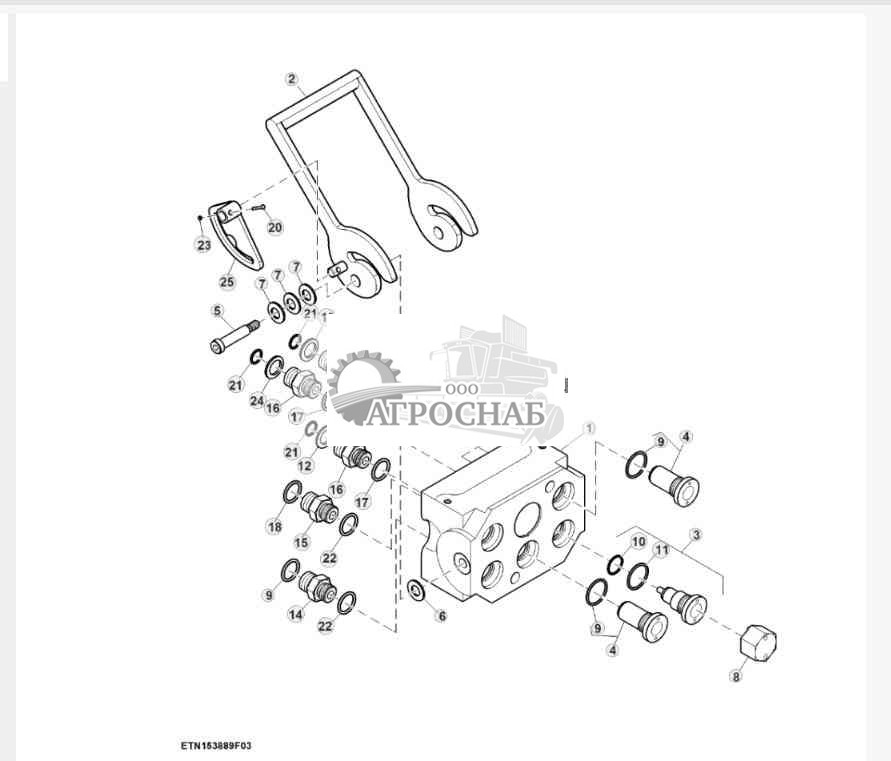 Клапан муфты быстрого подключения, HillMaster™ 